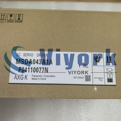 Panasonic MSDA043A1A AC SERVO DRIVE 400W WITHOUT BRAKE STRAIGHT SHAFT NEW