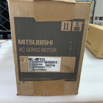 Mitsubishi HC-RP153 AC Servo Motor 3 PHASE 1.5 KW 145 V 3000 RPM 8.2 A IP65 CIF NEW AND ORIGINAL GOOD PRICE