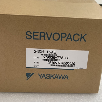 Yaskawa SGDH-15AE AC SERVO AMPLIFIER 3 PHASE 1.5KW SIGMA II SERIES NEW