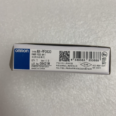 OMRON NX-PF0630 I/O MODULE POWER SUPPLY POWER FEED 5-24VDC IN SERIE NX