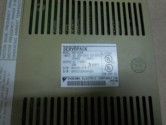 Yaskawa SGD-A5AN AC SERVO AMPLIFIER 200-230V 1.5/0.6A 50W NEW